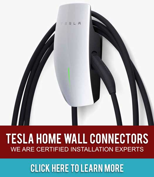 Tesla Home Wall Connectors